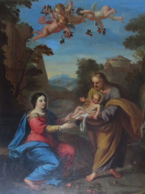 Rest on the Flight into Egypt, Jacques Stella