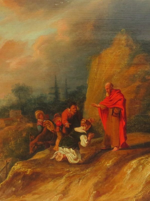Elijah and the Widow of Zarephath, Jacob I de Wet