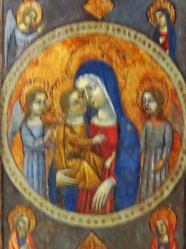 Madonna and Child with the Annunciation and Saints Joachim and Anna, Gregorio et Donato D’arezzo