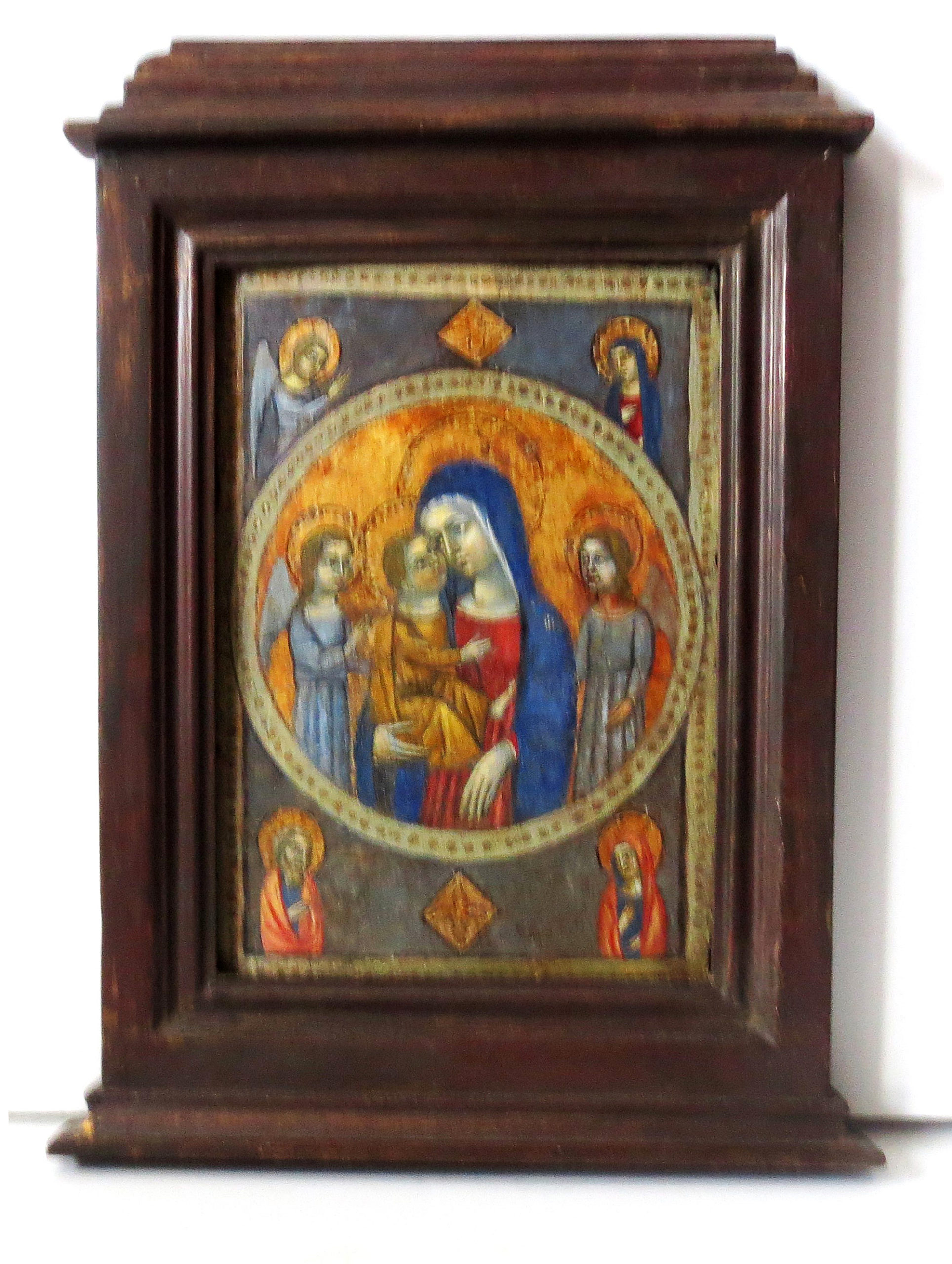 Madonna and Child with the Annunciation and Saints Joachim and Anna, Gregorio et Donato D’arezzo
