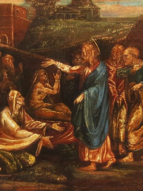 Christ Healing the Lame, Bernardino Parenzano