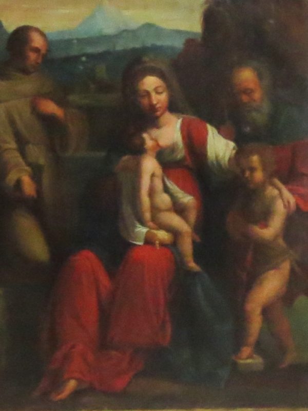 Scarsellino - Sacre Conversazione: Virgin and Child with the Young John the Baptist and St. Anthony