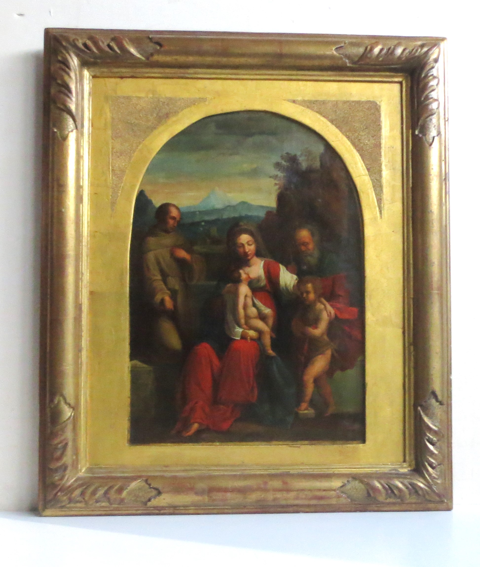 Scarsellino - Sacre Conversazione: Virgin and Child with the Young John the Baptist and St. Anthony